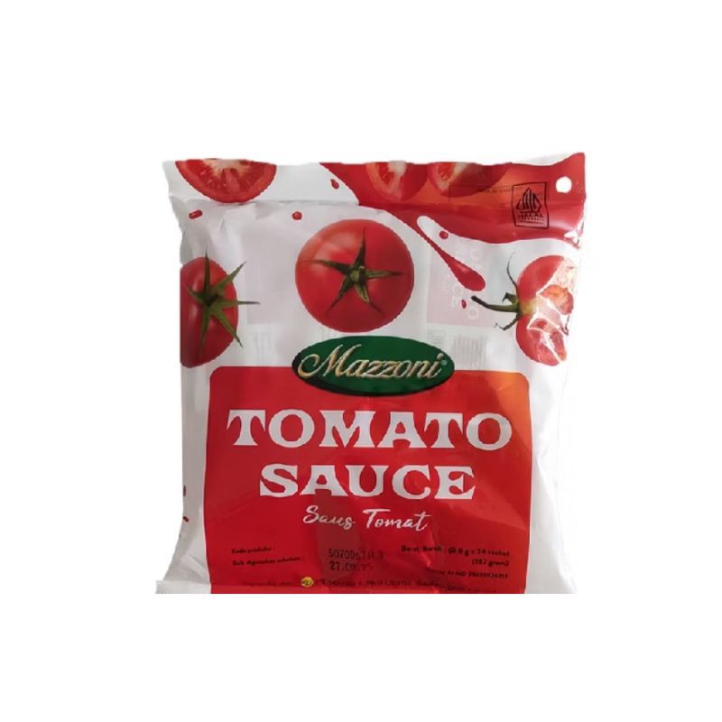 

Saus Tomat Mazzoni 8 gr/isi 24 sachet