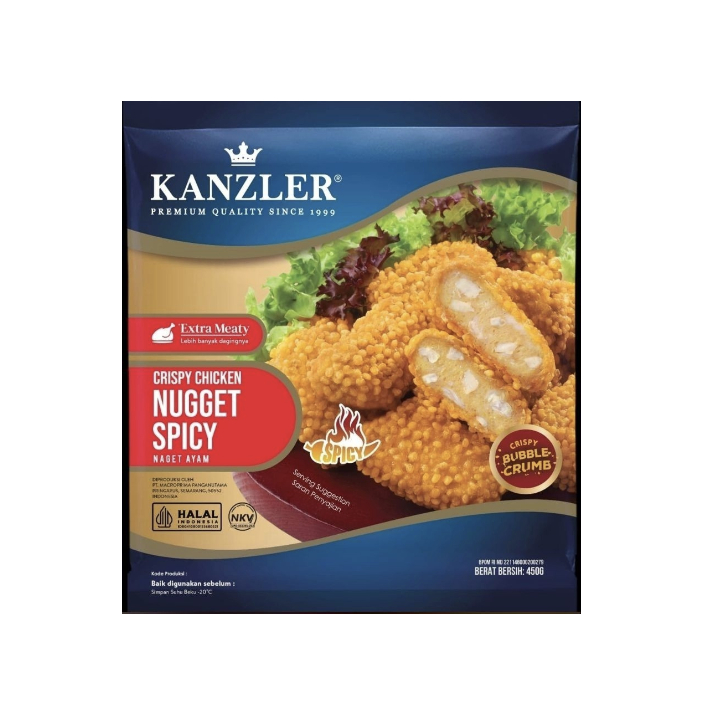 

KANZLER SPICY CRISPY CHICKEN NUGGET 450GR