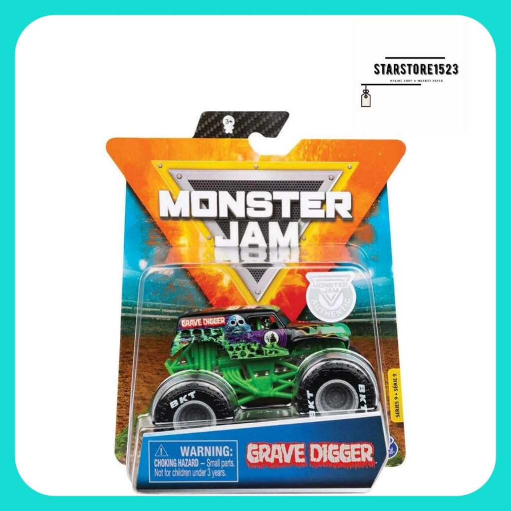 MJ Hotwheels Grave Digger Black