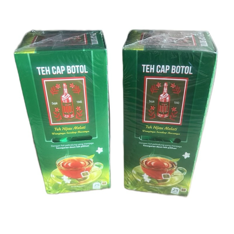 

TEH CAP BOTOL 2 bok ( 2 pcs )