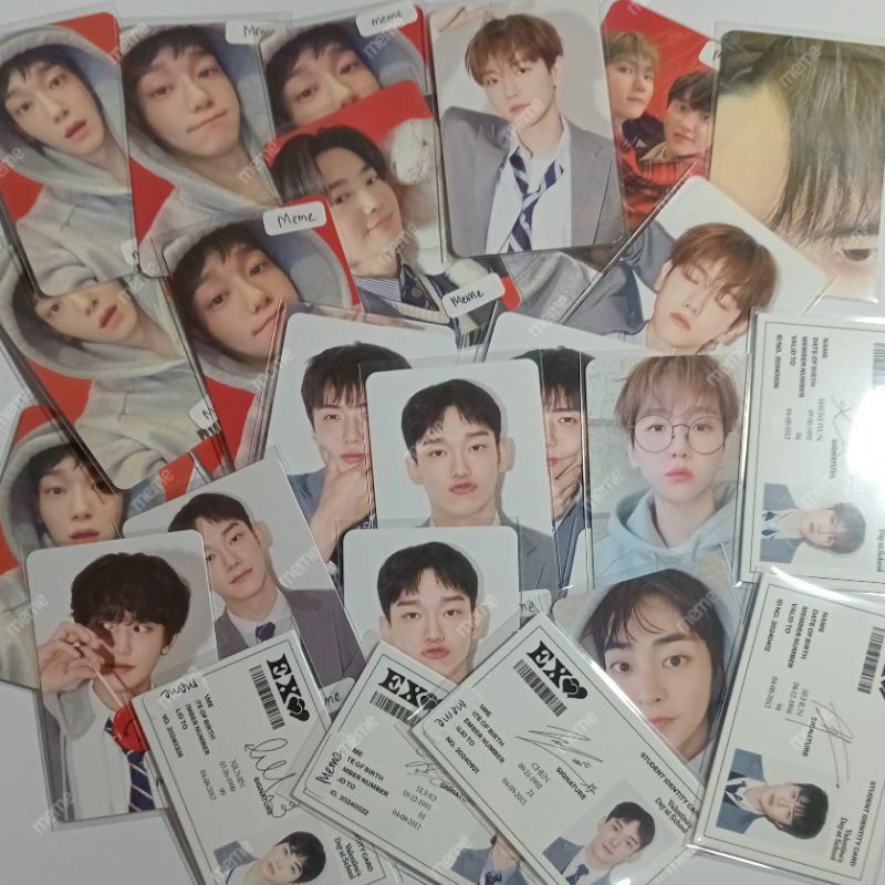 [READY STOCK - OFFICIAL] : EXO sg24 sg23 ( Kai, Chanyeol, Baekhyun, Sehun, Chen )