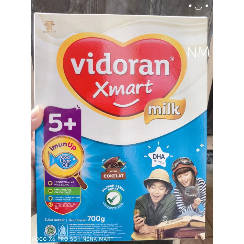 

Vidoran Xmart 5+ Cokelat - 700g