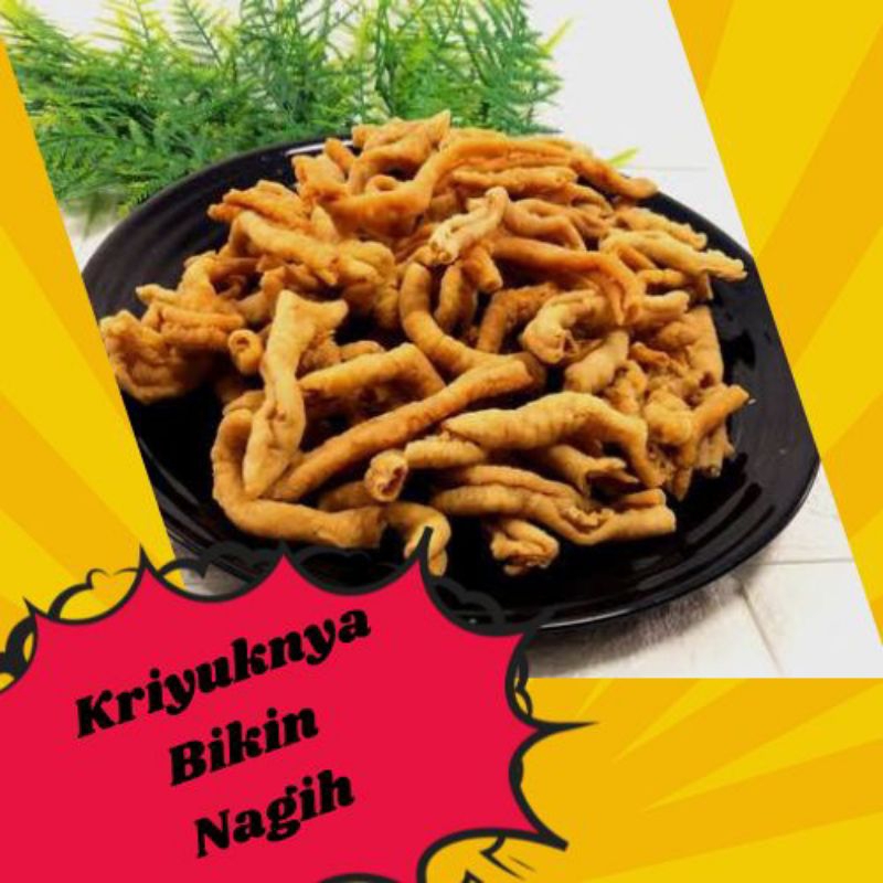 

Keripik Usus ayam Gurih Gurih kriyukss