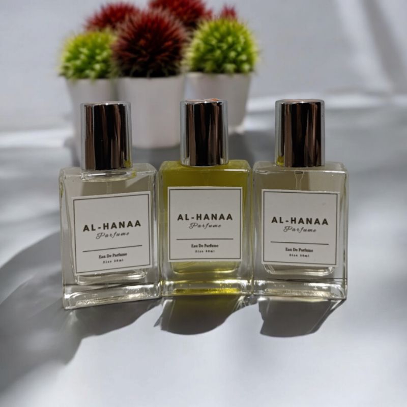 Parfum Premiun Ukuran 30ml Botol Kotak Free Sticker Cantik, Bebas Request Aroma