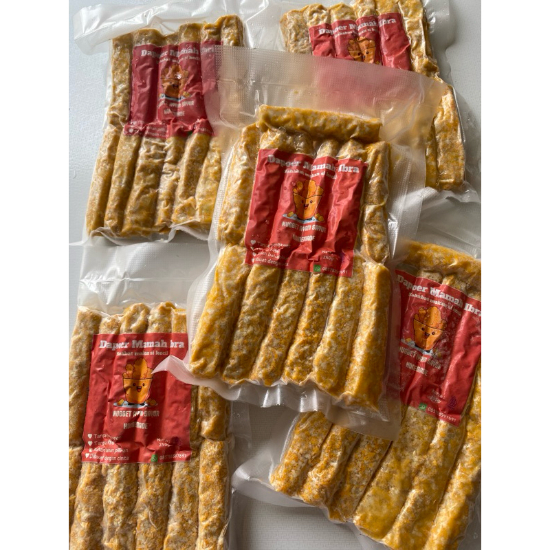 

Nuget Stick Homade Tanpa Penyedap Rasa Isi 15 Pcs