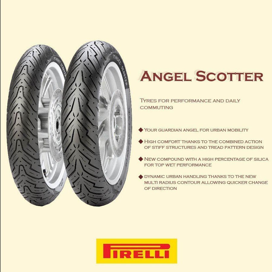 SNI Ban PIRELLI 140/70-13 DIABLO ROSSO SCOOTER, ANGEL SCOOTER TUBELESS Ban Motor NMX, PCX 160, ADV 1