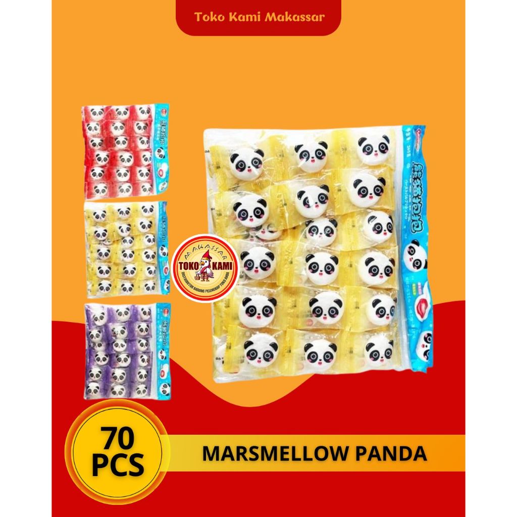 

Marshmallow Panda 70 biji