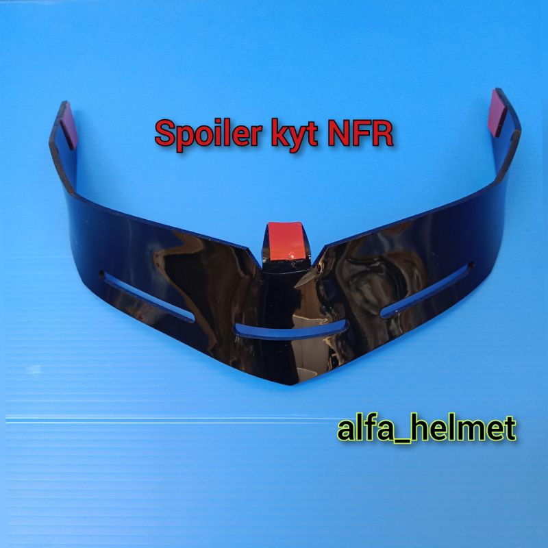 Spoiler Helm KYT NFR / Spoiler KYT NFR • akrilik