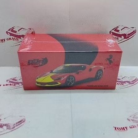BBR Models Ferrari 296 GTB - Rosso Corsa Assetto Fiorano