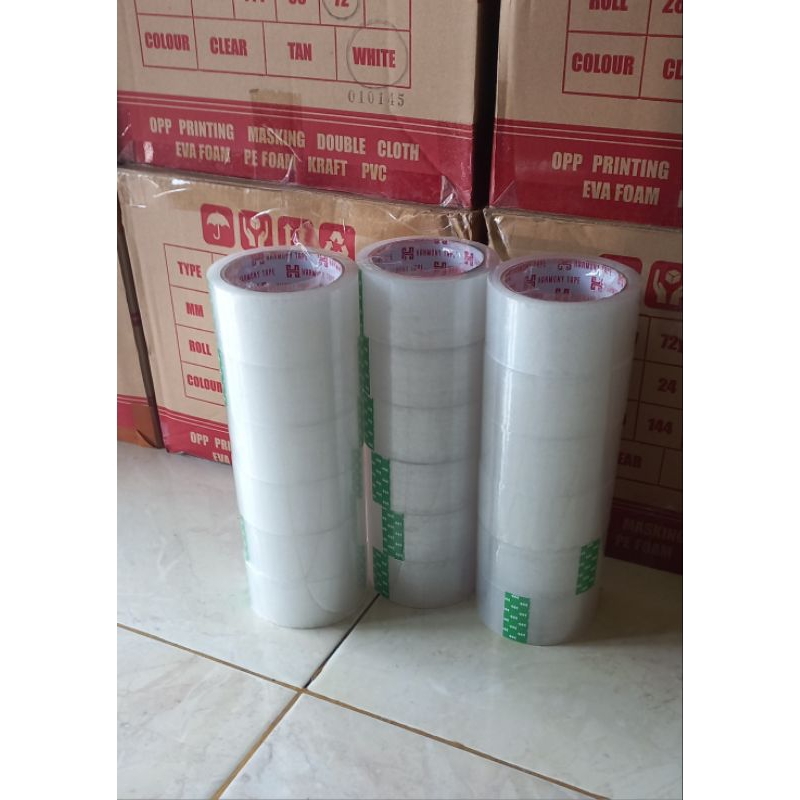 

Lakban opp solasi lakban coklat lakban bening 2ich 6pcs
