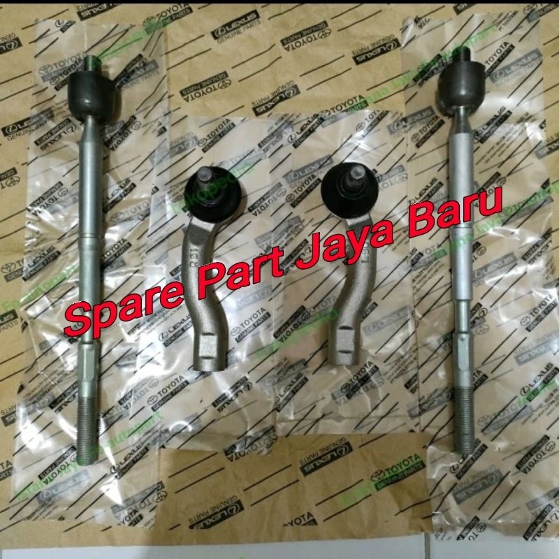 Tie Rod End & Long Tie Rod Rack End Toyota New Yaris 2015 Keatas 1set4pc