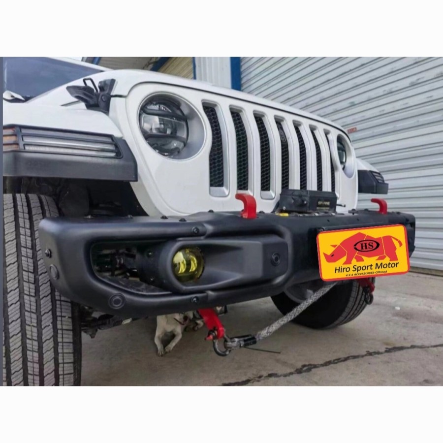 bumper depan jeep wrangler rubicon anniversary JL