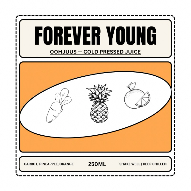 

forever young cold pressed juice