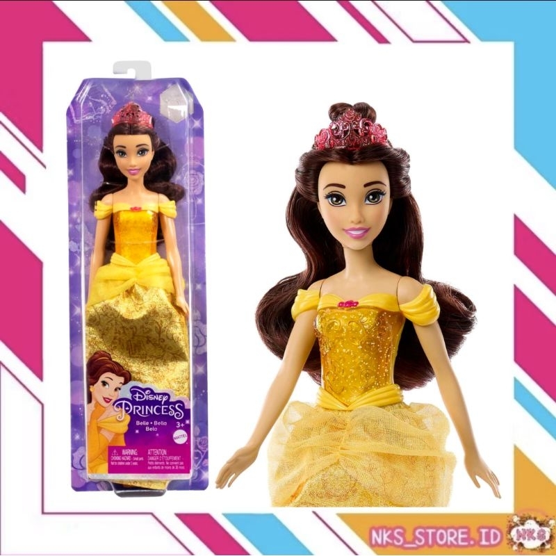Disney Princess Belle Bella Bela Fashion Doll Mainan Boneka Anak Perempuan