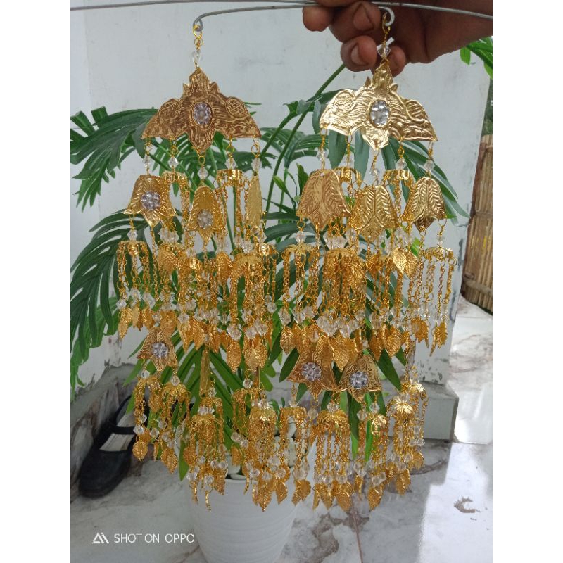 ayunan juntai aksesoris pengantin