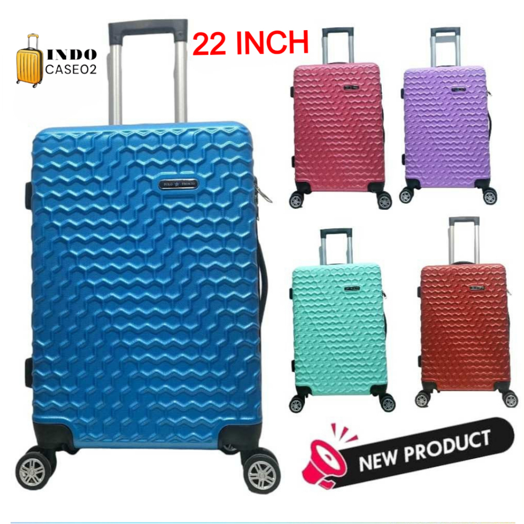 Original New Product Koper 22 Inch Koper Tahan Banting, Tahan Air Dan Roda 360 Derajat 605