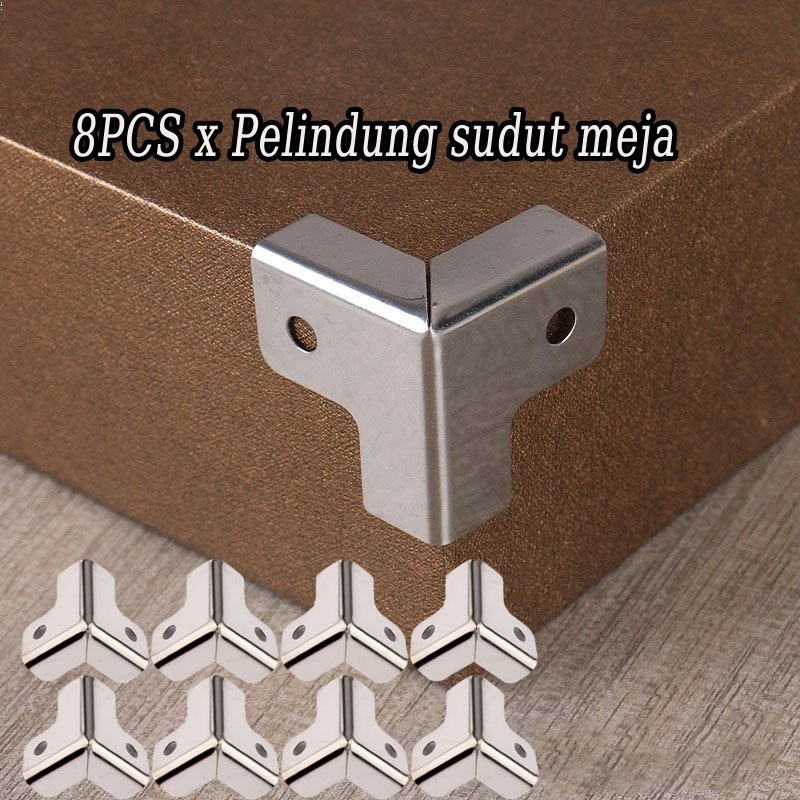 8PCS Box Siku L Hardcase/Siku L/Siku Corner Hardcase L/Siku Box Pojok/Lubang Hardcase /Siku Pojok Co