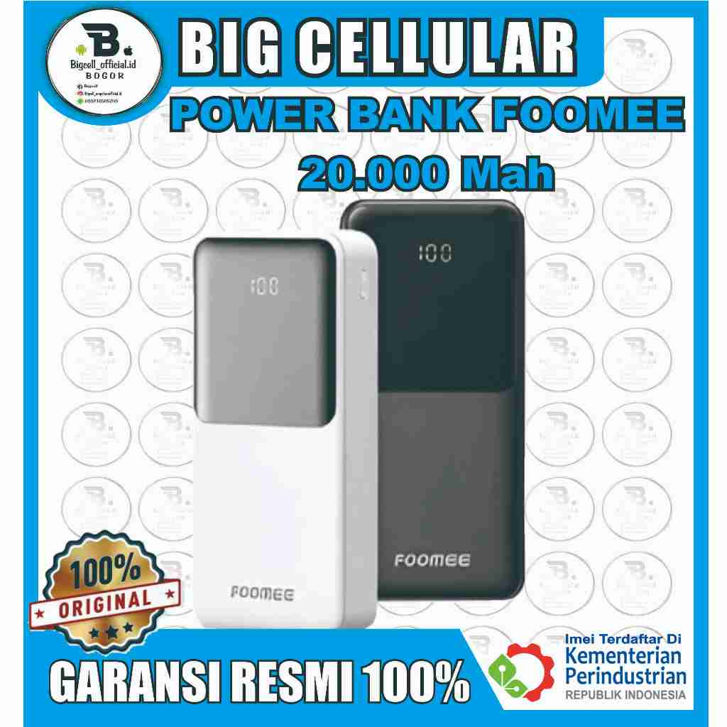 POWER BANK FOOMEE 20000Mah
