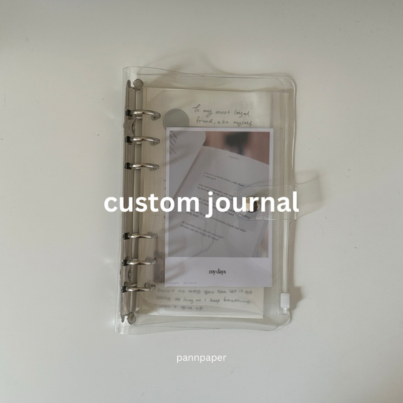 

custom journal | custom scrapbook | custom gift