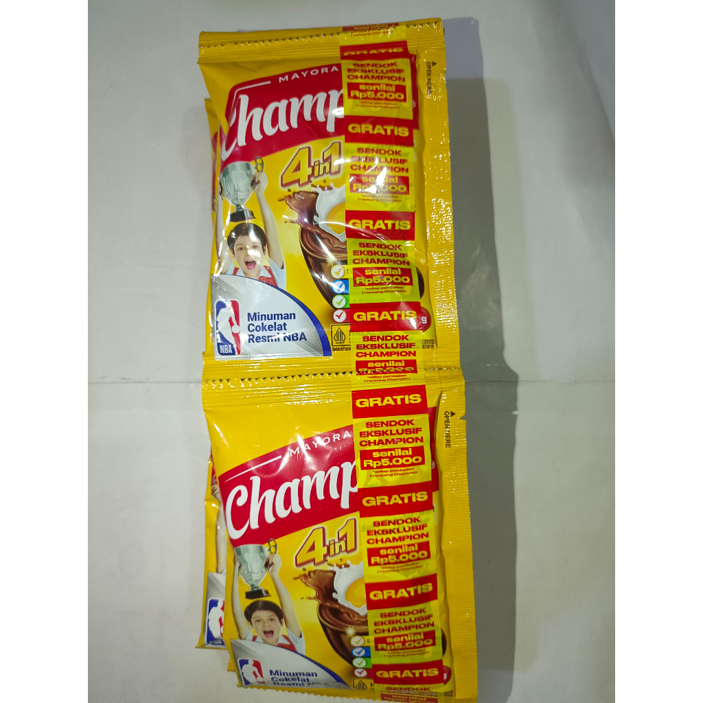 

Susu Champion Renceng 10 Pcs @ 30g