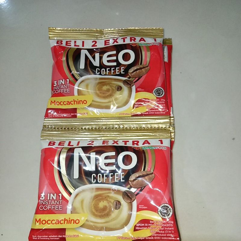 

Neo caffe 3in1 1 renceng isi 15