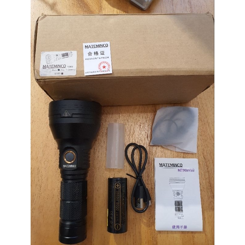 mateminco pd90s sfh55 ft03s 9300lumen 924m bukan astrolux