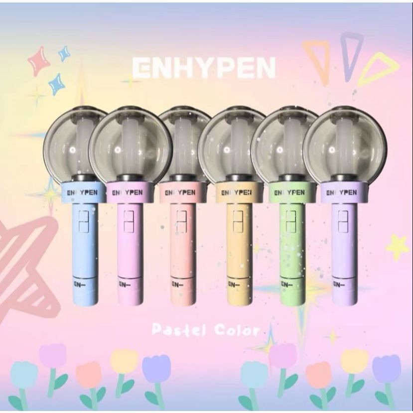 ENBONG PASTEL ENHYPEN BONG SKIN STICKER (Sticker saja bukan Lightstick)