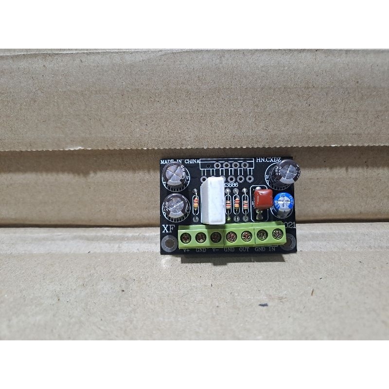 Modul Kit Power GainClone Mono 68 Watt LM 3886 TF /Tanpa Ic Final .