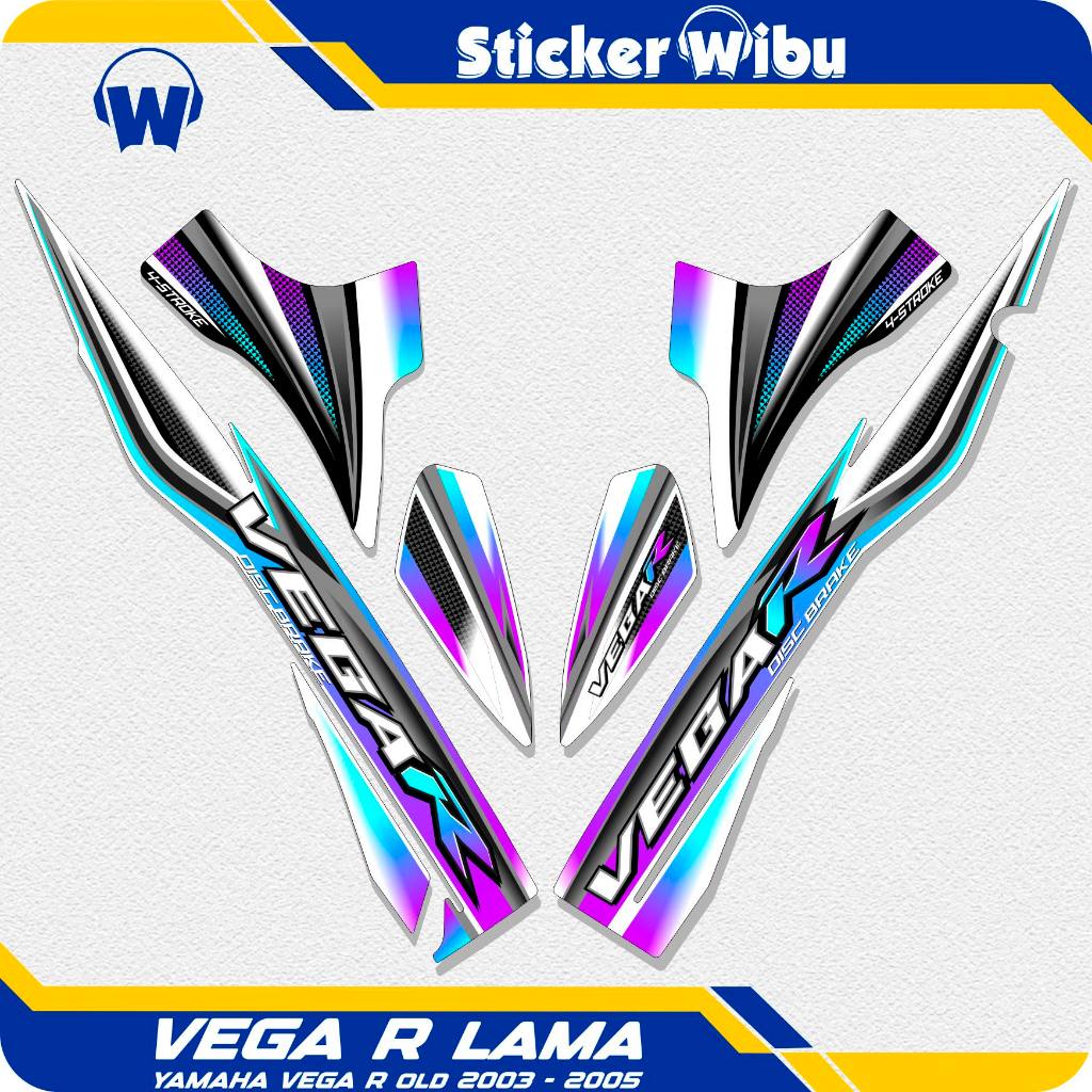 Striping Vega R Lama Motif N9 Stiker Vega R Sticker Vega Rr Setriping Vega R Variasi Ori