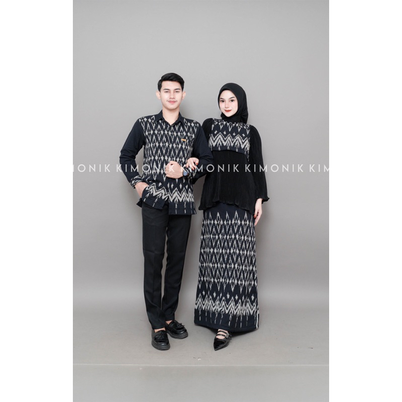 KIMONIK BAJU TENUN (UTARI COUPLE PETUNIA)