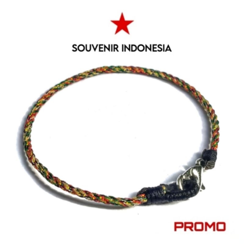 GELANG KAIT SIMPLE GELANG TRIDATU KUNING EMAS GELANG TALI SIMPLE