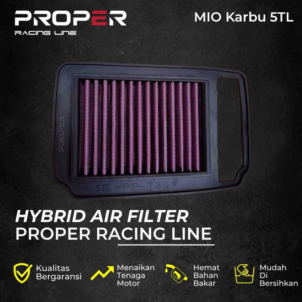 Filter Proper Racing Mio Smile, Mio Sporty, Mio Karbu Original Proper