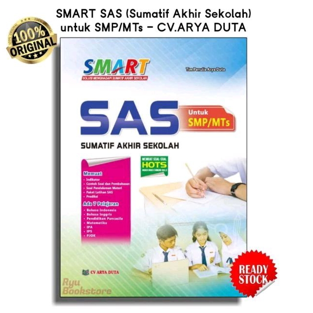 Buku Siswa - SMART Sumatif Akhir Sekolah SMP/MTs | CV.Arya Duta