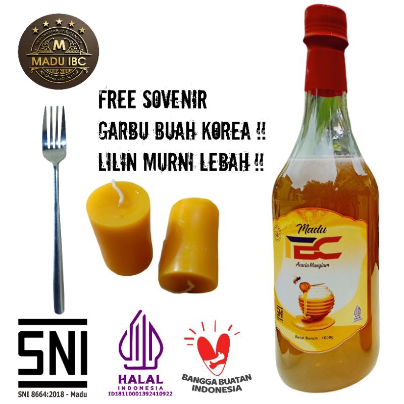 

Madu murni hutan nectar Acacia mangium 1 kg