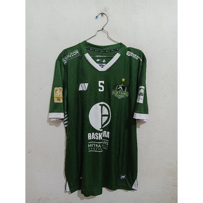 Jersey Bintang Timur Surabaya BTS Home PFL 2023 Original NOIJ RIZKI XAVIER