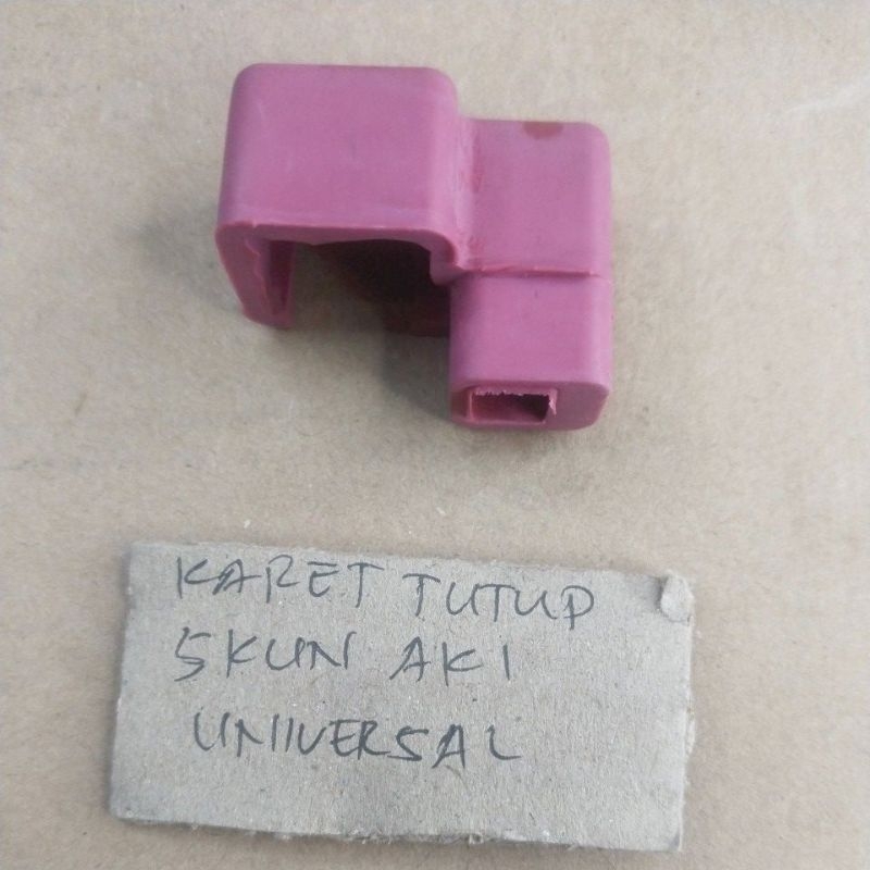 Karet tutup kepala Aki karet kabel skun aki accu Universal Umum
