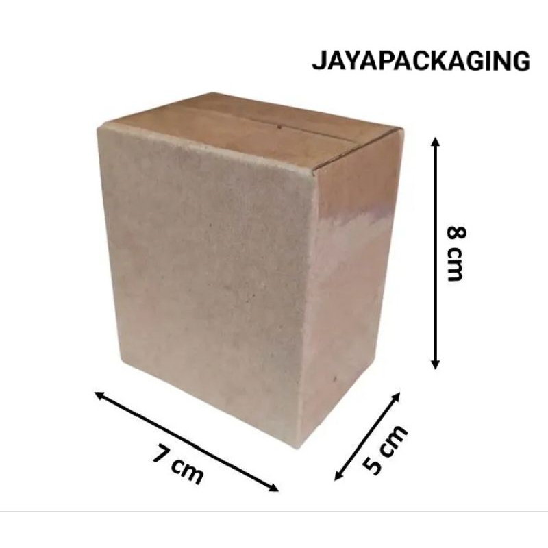 

Kardus kemas paket uk 7x5x8 cm