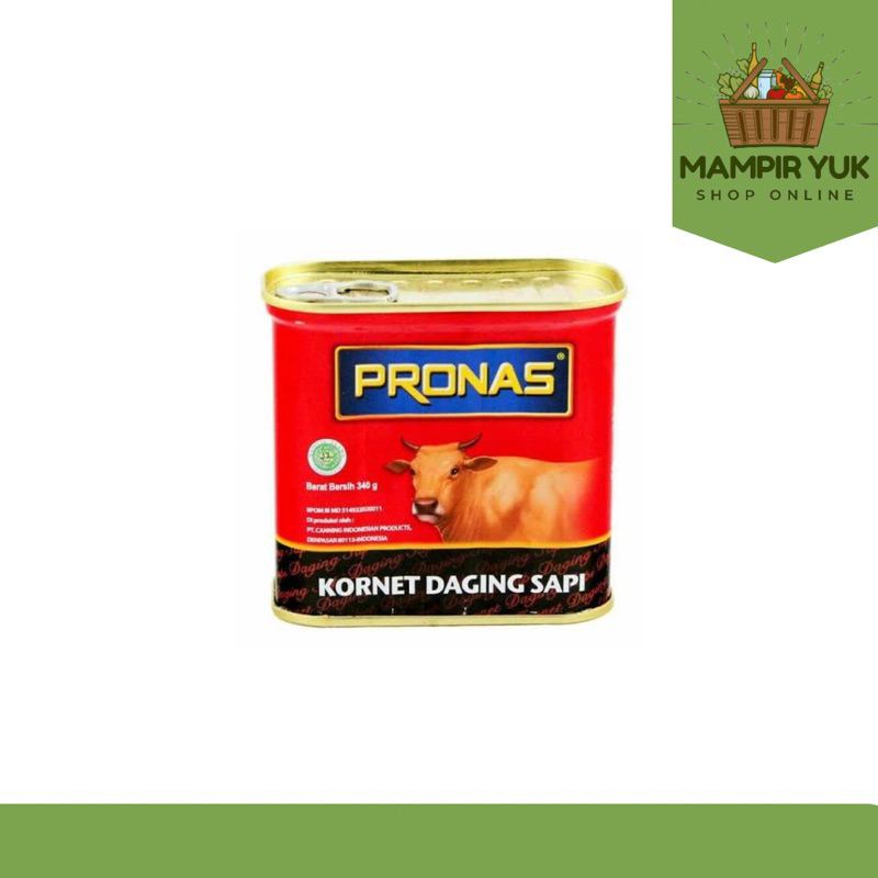 

Pronas kornet daging sapi 340gr | mampiryuk