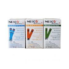 PAKET LENGKAP STRIP NESCO GULA, ASAM URAT, KOLESTEROL