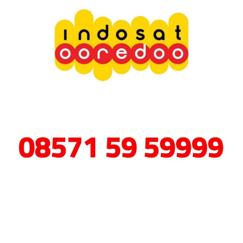 Nomor cantik indosat kwartet gemuk 8888 9999 Kartu perdana im3