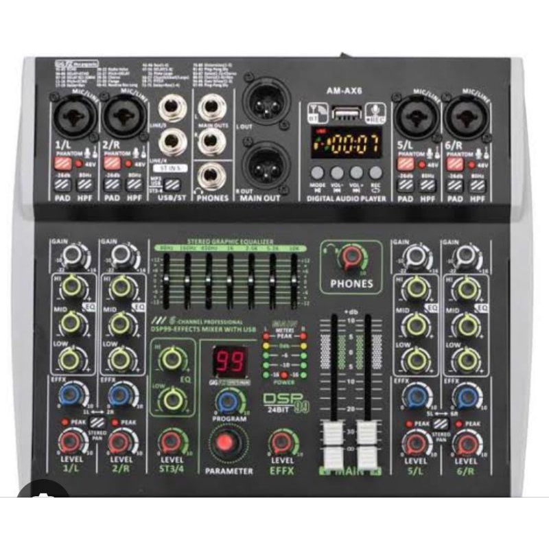 mixer audio rakitan Jf super jedag jeduk