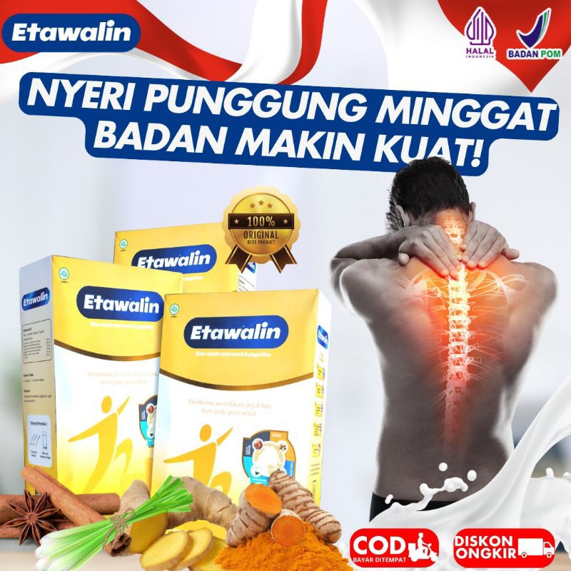 

ETAWALIN - 2 Box Susu Etawa Mix Bahan Herbal Kaya Kalsium Bantu Atasi Masalah Tulamg dan Persendian (F) B