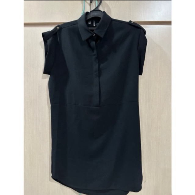 MANGO terusan dress hitam black PRELOVED