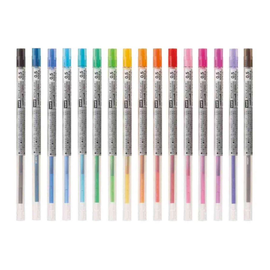 

Refill Uni Style Fit 0.38 0.5 mm Isi Ulang Gel Pen UMR-109-05 UMR-109-38 UMR10905 UMR10938