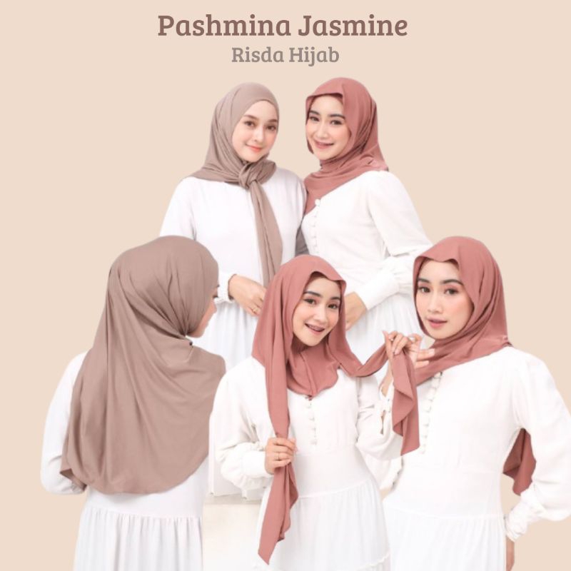 Pashmina jasmine I pashmina jasmine jersey ori l pashmina premium