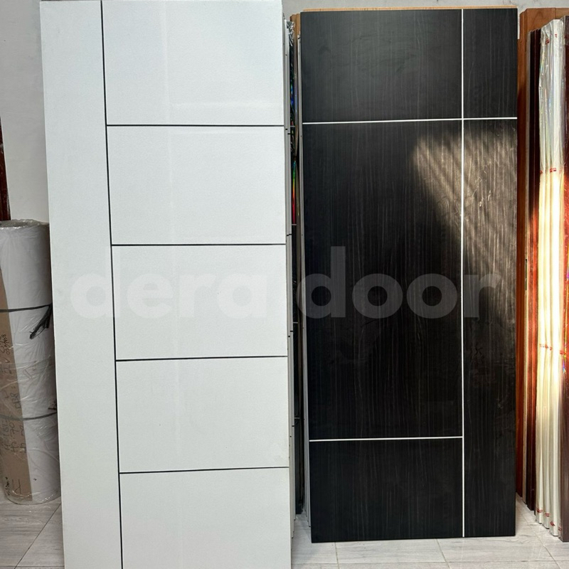 Pintu Minimalis Modern / Pintu Kamar Minimalis / Pintu Doble Triplek/HDF / Pintu Utama / Pintu Kamar