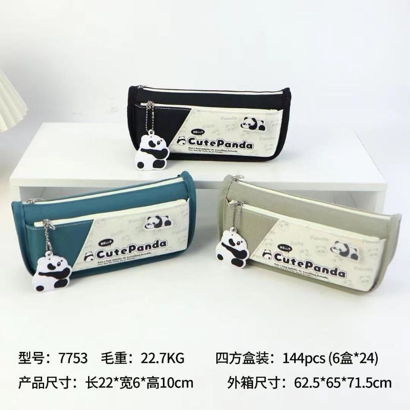 

Tempat Pensil Kotak Pensil Cute Panda / Kotak Pensil Kain 7753