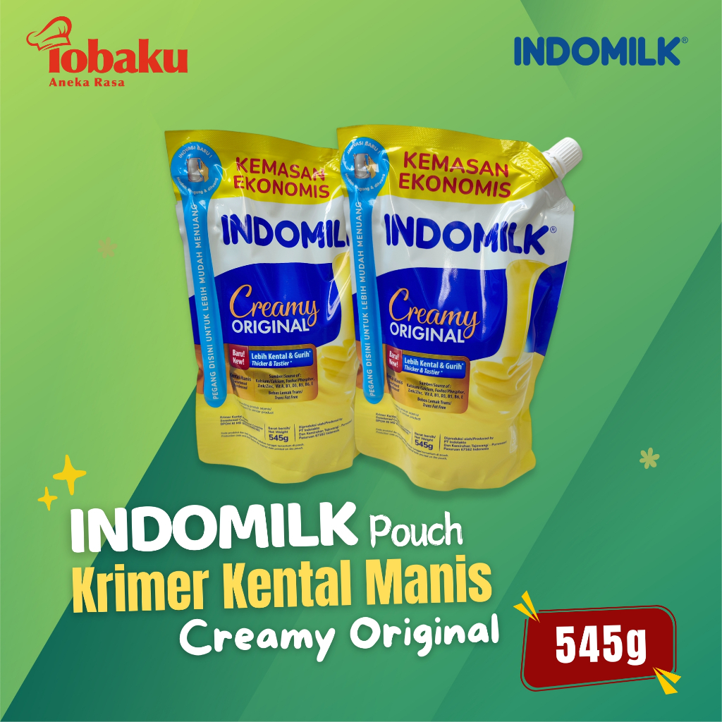 

Indomilk Krimer Kental Manis Creamy Original Pouch 545g _