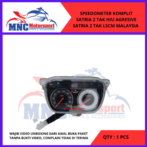 SPEEDOMETER SPEEDO METER SATRIA 2 TAK HIU LSCM AGRESSIVE MALAYSIA