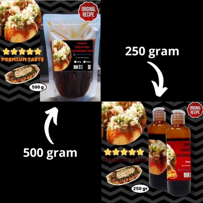 

HG Sauce Takoyaki Okonomiyaki Saos Takoyaki Toping Takoyaki Dipping Sauce Saus Takoyaki Khas Jepang